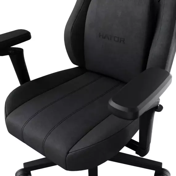 HATOR Arc 4 XXL Velur Gaming chair, Black, 8 image