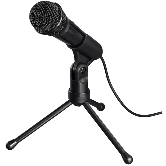 Microfon pentru calculator HAMA MIC-P35, Cu fir, Negru