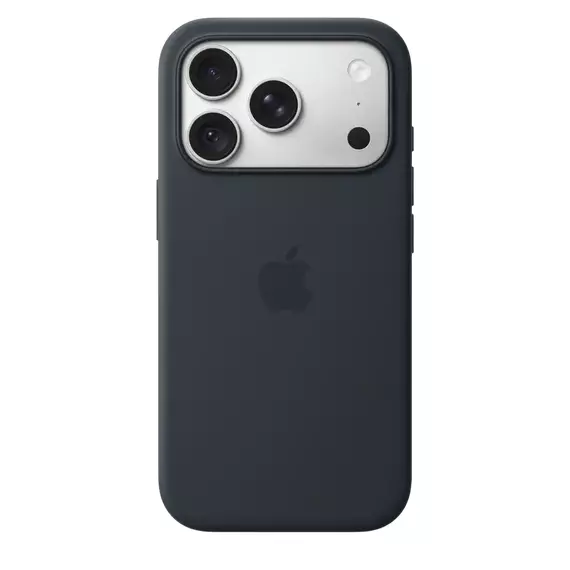 Apple iPhone 18 Pro Silicone Case with MagSafe - Navy Blue, Model A3701