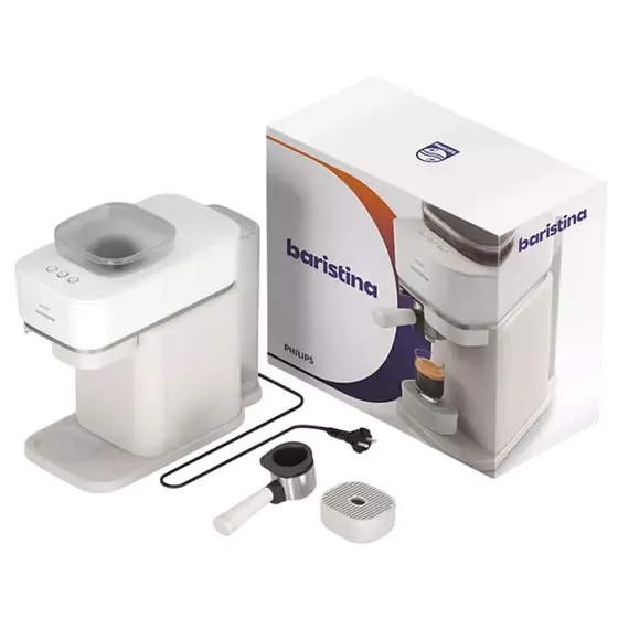 Coffee Maker Espresso Philips BAR300/00 White, 2 image