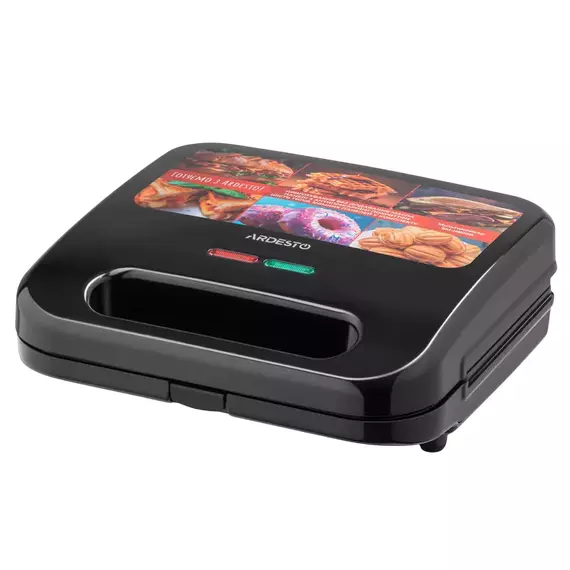 Aparat pentru sandwich multifunctional Ardesto SM-H600B, Negru