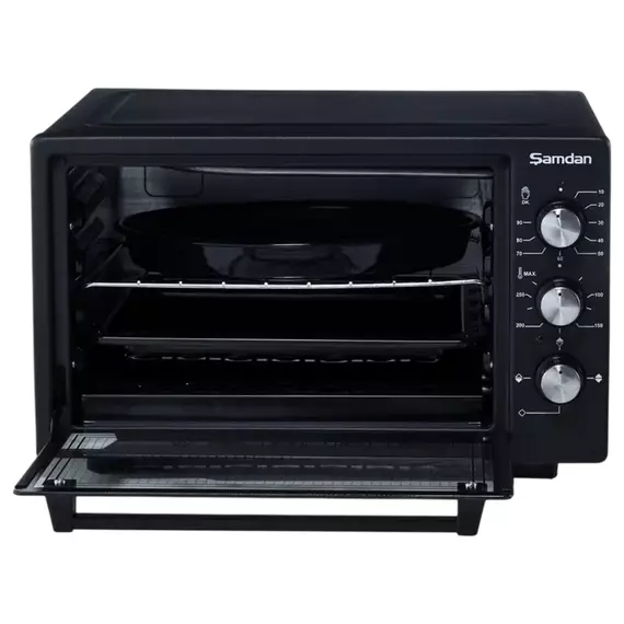 Mini oven Samdan EC01487 Converter (fan)  2033-60L-BLACK, 3 image