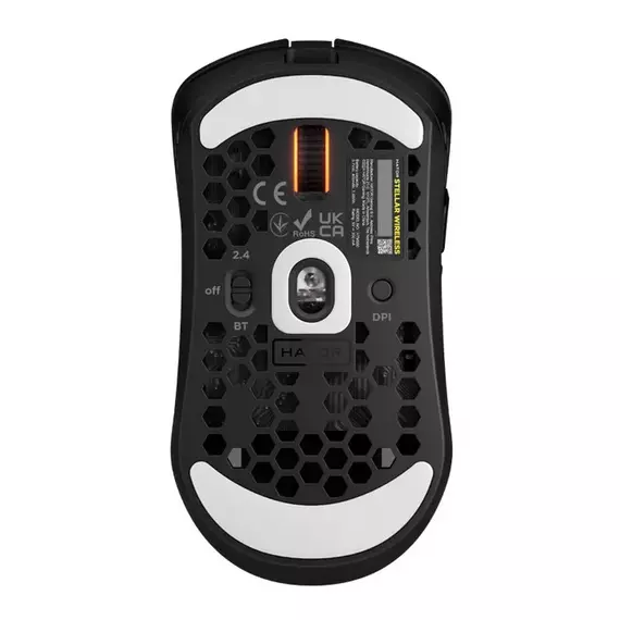 Mouse Wireless HATOR Stellar, Negru, 4 image