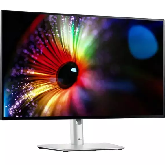 27" Monitor DELL U2724DE, IPS 2560x1440 WQHD, Argintiu, 4 image