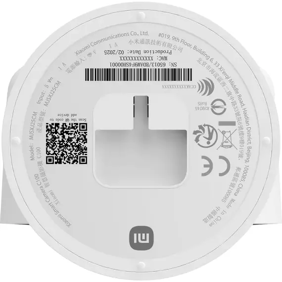 Camera de supraveghere Smart Xiaomi Home Camera C100, Alb, 6 image
