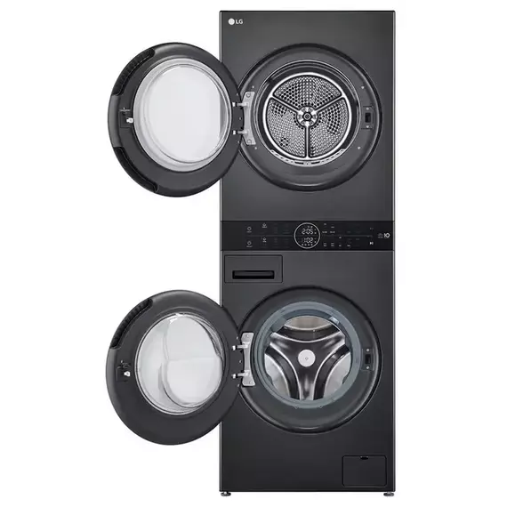 Mașină de spălat cu uscător LG WT1210BBF, 12kg, Negru, 3 image