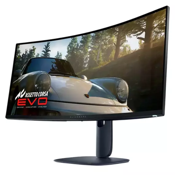 34" Monitor Gaming DELL AW3425DW, QD OLED 3440x1440 WQHD, Interstellar Indigo, 2 image