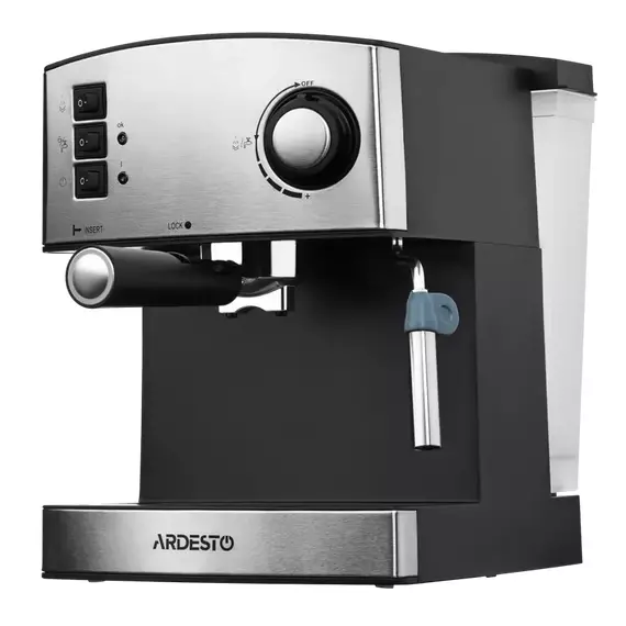 Cafetiera manuala Ardesto YCM-E1600, 850W, Oțel inoxidabil