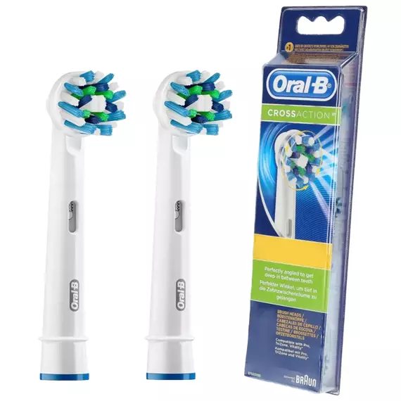 Duză pentru periuța de dinți electrică BRAUN CrossAction, Alb, 2 image