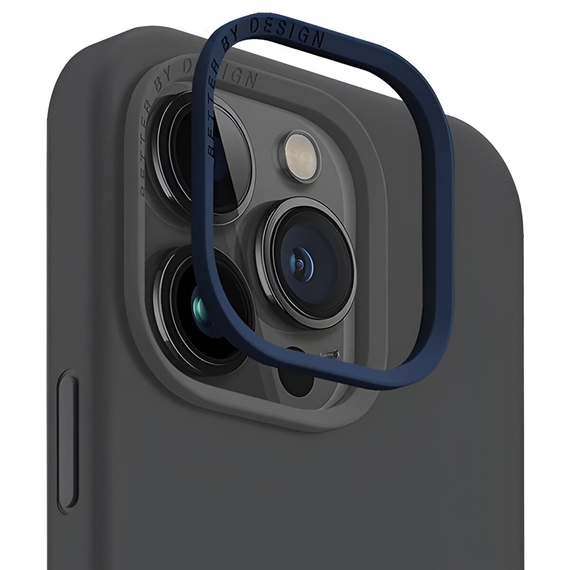 Uniq Case for iPhone 15 Pro Hybrid Magclik Charging Lino Hue, Black, 2 image