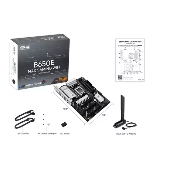 Placă de bază ASUS B650E MAX GAMING WIFI, AM5, AMD B650, ATX, 7 image