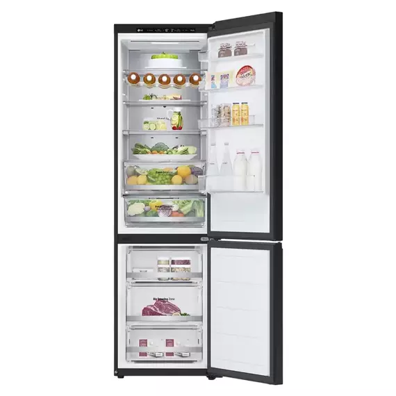 Frigider LG GBB72BM9DQ, DoorCooling+, Negru, 7 image