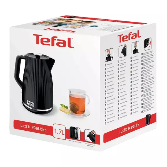 Fierbător electric Tefal KO250830, Negru, 3 image