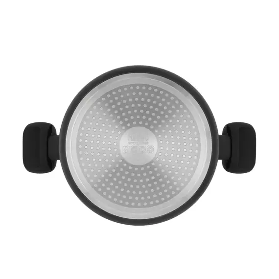 Cratiță RESTO 93188, 4.4L, 24cm, Negru, Maro, 6 image