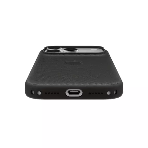 Apple iPhone 18 Pro TechWoven Case with MagSafe - Black, Model A3703, 2 image