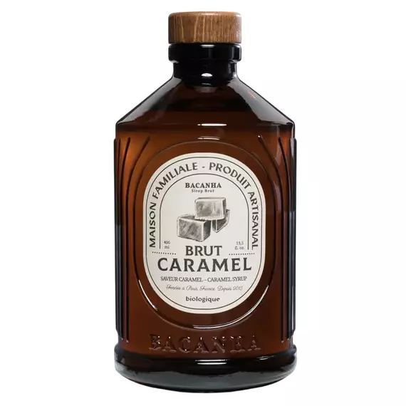 Sirop Bacanha Brut Caramel, 400 ml