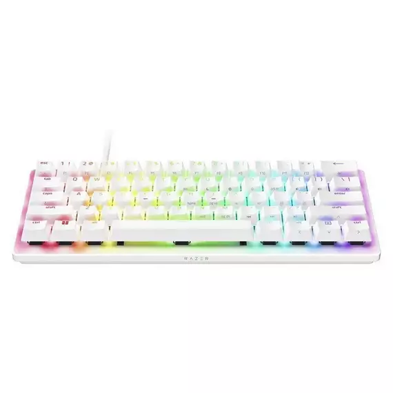 Tastatură Razer Huntsman V3 Pro Mini, Cu fir, Alb, 3 image