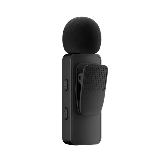 Microfon portabil pentru înregistrare vocală Boya BY-V1 V2.0, Fără fir, Negru, 4 image