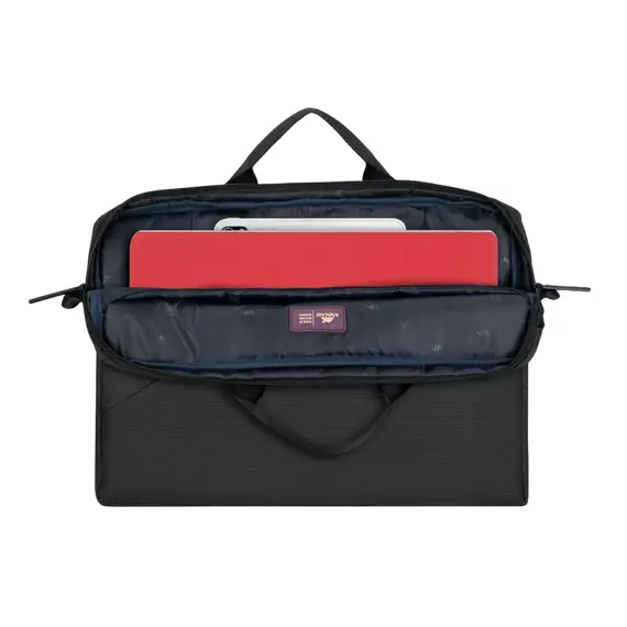 Geantă pentru Laptop Rivacase Tivoli, 15.6", Poliester, Gri, 6 image