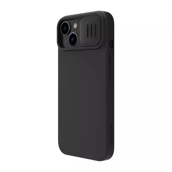 Husă Nillkin iPhone 14 Plus, CamShield Silky Silicone, Negru, 5 image