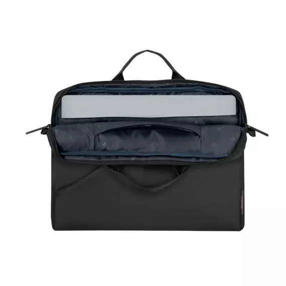Geantă pentru Laptop Rivacase Tivoli, 15.6", Poliester, Gri, 2 image
