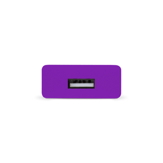 ttec Wall Charger with Cable USB to Lightning 2.4A (1.2m) Smart Travel, Purple, 2 image