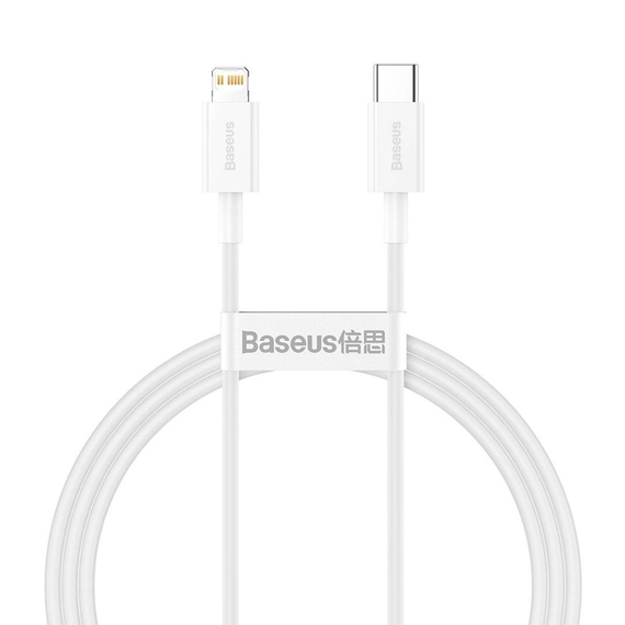 Baseus Superior Series Fast Charging Data Cable Type-C to iP PD 20W 1m White