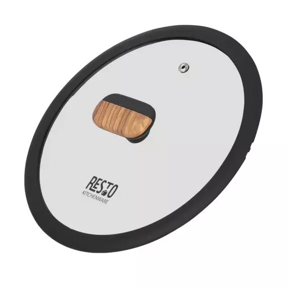 Cratiță RESTO 93188, 4.4L, 24cm, Negru, Maro, 8 image