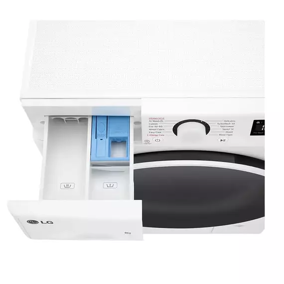 Mașină de spălat LG F2WR508S0W, 8kg, Alb, 3 image