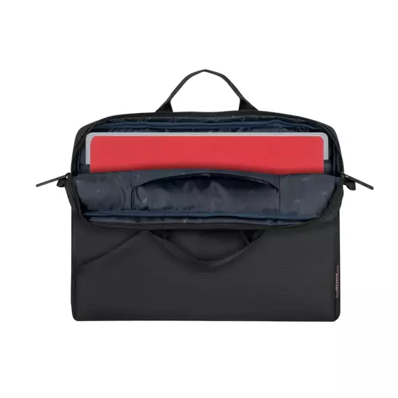 Geantă pentru Laptop Rivacase Tivoli, 15.6", Poliester, Gri, 4 image
