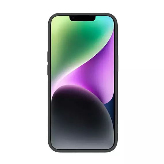Husă Nillkin iPhone 14 Plus, CamShield Silky Silicone, Negru, 3 image
