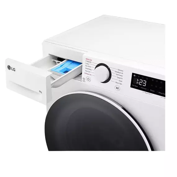 Mașină de spălat LG F2WR508S0W, 8kg, Alb, 6 image