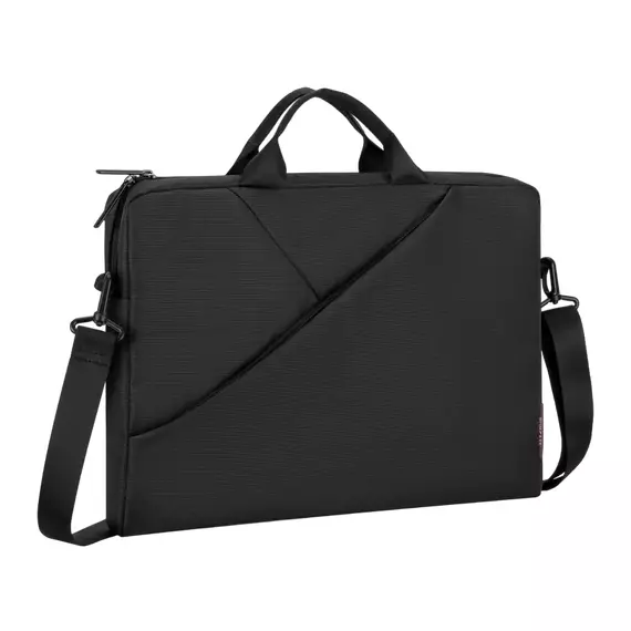 Geantă pentru Laptop Rivacase Tivoli, 15.6", Poliester, Gri