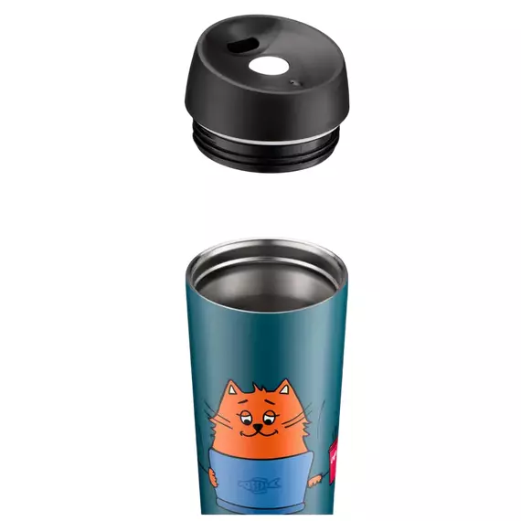 Cană termos Ardesto AR2645CG, 0,45L, Albastru, 3 image