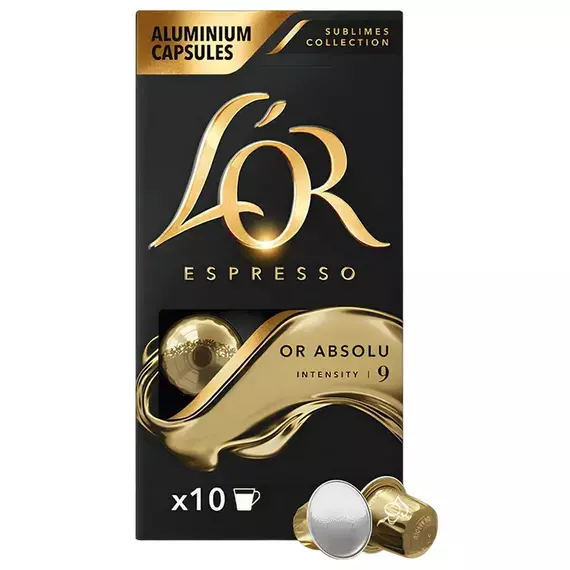 Cafea L'OR Espresso Or Absolu, 10 buc