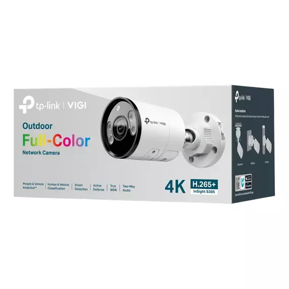 Camera de supraveghere IP TP-LINK InSight S385(2.8mm), Alb, 2 image