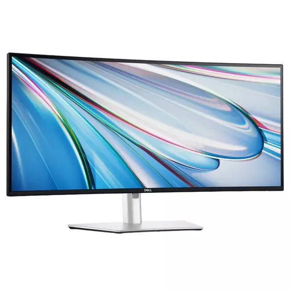 34" Monitor DELL U3425WE, IPS 3440x1440 WQHD, Argintiu, 6 image