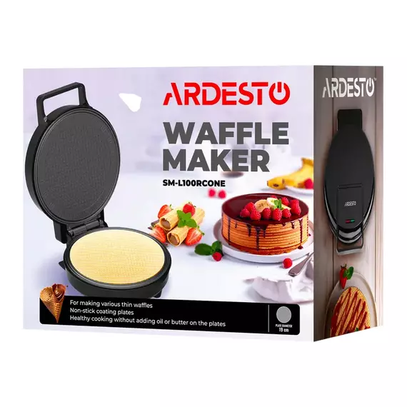 Waffle Maker Ardesto SM-L100RCONE, 2 image