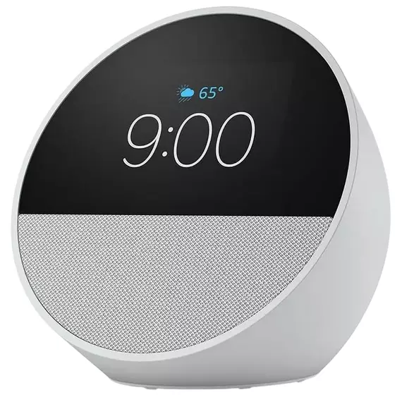 Difuzor Inteligent Amazon Echo Spot, Glacier White