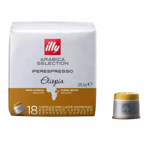 Cafea Illy Iperespresso Arabica Selection - Etiopia, 18  buc