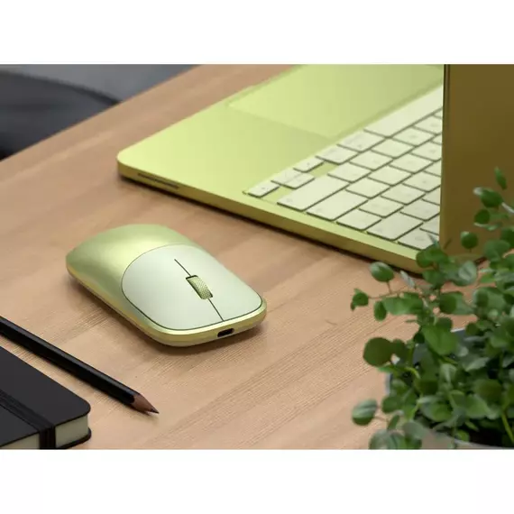 Wireless Mouse Satechi Slim EX, 3 buttons, Ambidextrous, Rechargeable, Bluetooth 5.0, Citrus, 4 image