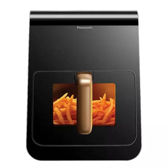 Friteuză cu aer cald Panasonic NF-CC600ATS, Negru | Albastru, 5 image