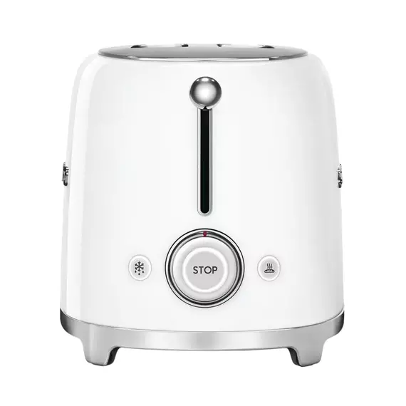 Toaster Smeg TSF02WHEU, Alb, 3 image