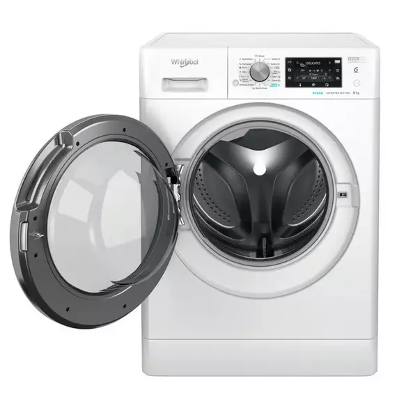 Mașină de spălat Whirlpool FFD 8489 BCV EE, 8kg, Alb, 4 image