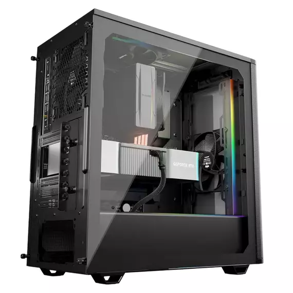 Carcasă PC be quiet! Pure Base 501 DX, Midi-Tower, Fără PSU, Negru, 3 image