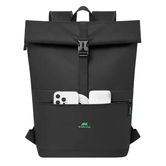 Backpack Rivacase 5567,  Gremio-ECO 15L, Black, 3 image