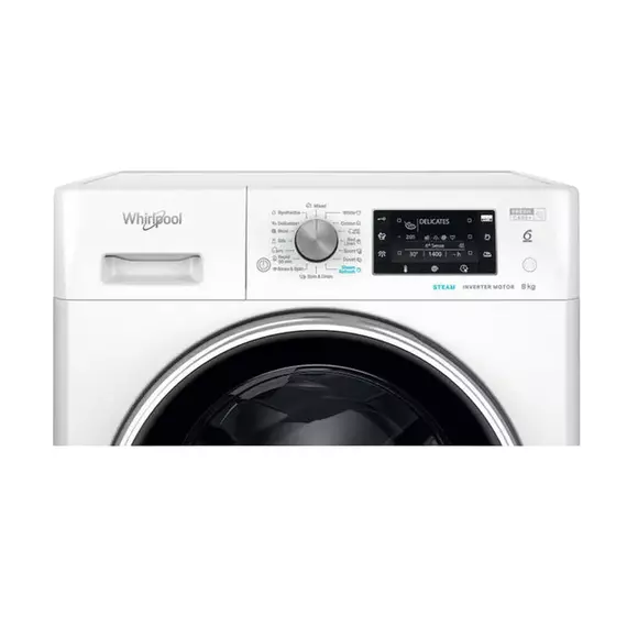Mașină de spălat Whirlpool FFD 8489 BCV EE, 8kg, Alb, 8 image