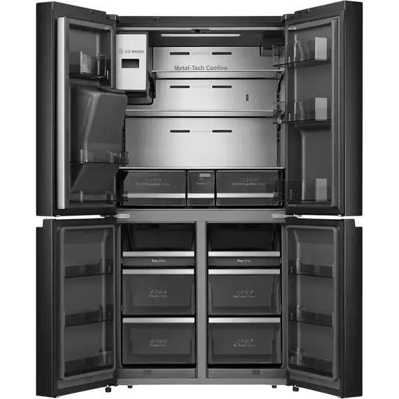 Frigider Hisense RQ760N4IFE, Negru, 7 image