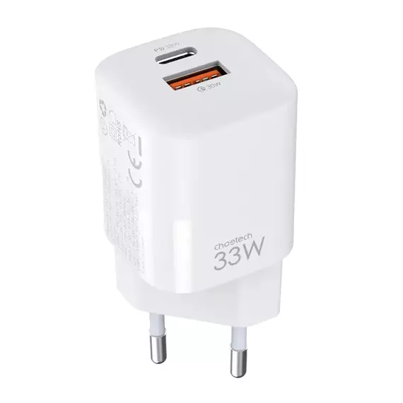 Încărcător Choetech PD5006-WH, 33W, Alb, 3 image