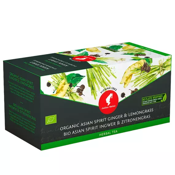 Pliculețe de ceai Julius Meinl Organic Asian Spirit Ginder Lemongrass